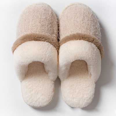 Women's slippers Home Microfibe soft plush Slippers woman Fashion Faux Fur design Indoor shoes massage cozy Ladies slippers