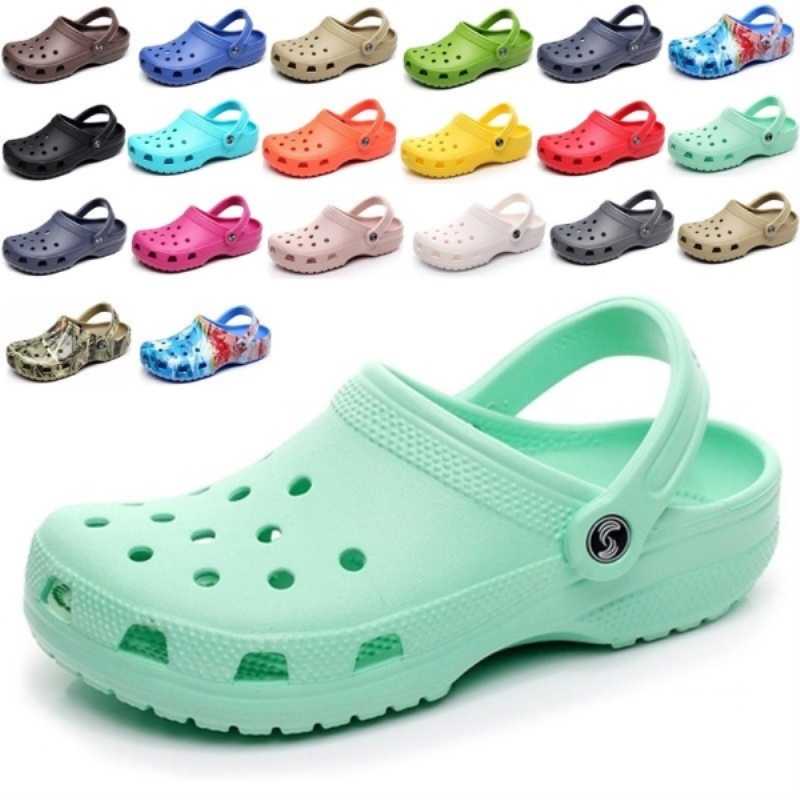 Summer Women's Casual Garden Clogs Waterproof Shoes Women Classic Nursing Clogs Hospital Women Work Medical Sandals