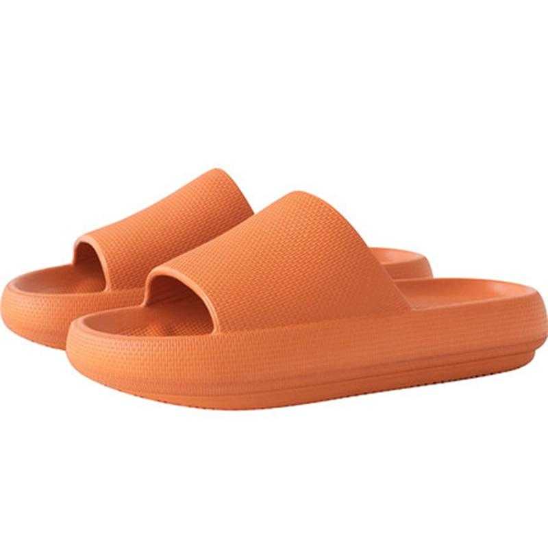 Summer Thick Bottom Bathroom Slippers Household Women Sandals Slippers Couple Non slip Soft Bottom Increased Indoor Slippers